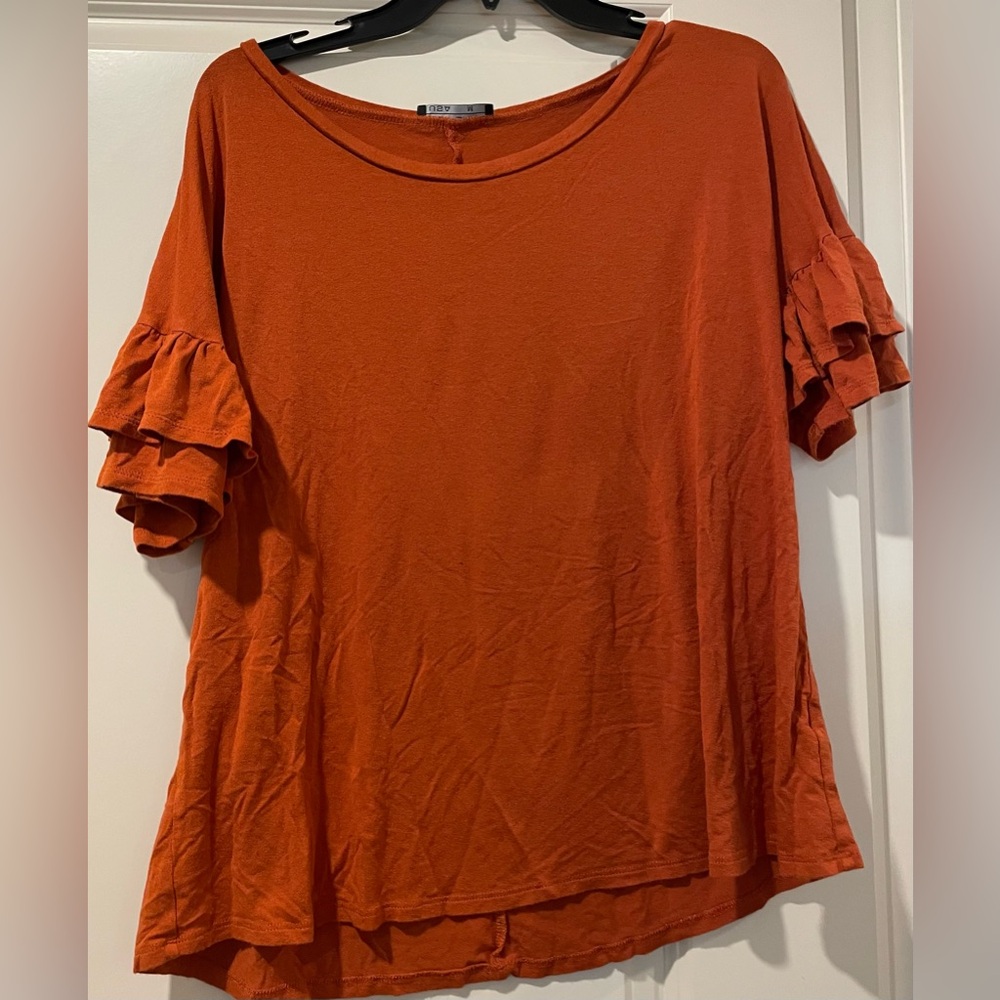 Shop Basic USA Women’s Orange Top